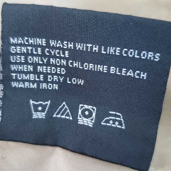 SAM EDELMAN Raincoat Trench Coat Tan Khaki Beige Size Small EUC - Picture 10 of 10